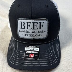 Black and White Trucker Hat